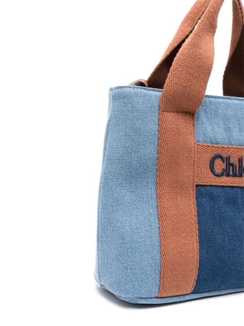 Borsa bambina in denim Chloe' Kids | C20355Z10